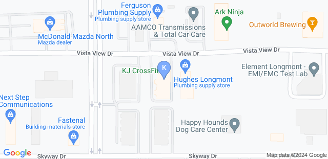 Map to KJ Crossfit